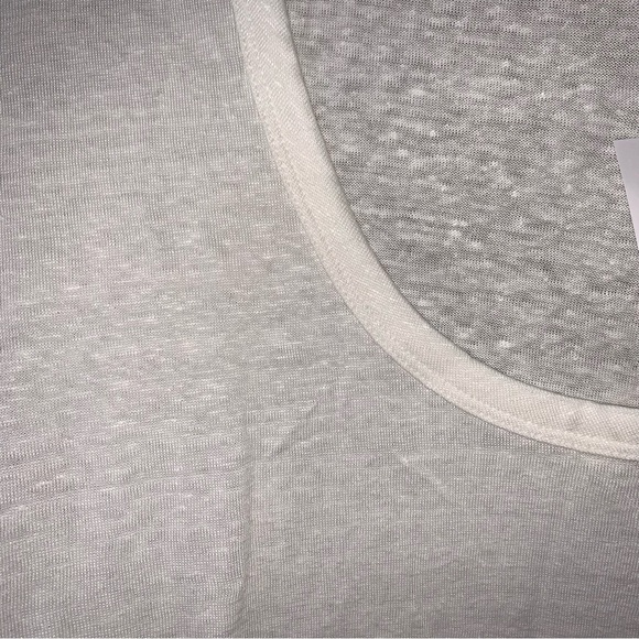 NWT Banana Republic 100% Linen White Tee T-Shirt Women’s Size XXL - Picture 10 of 12